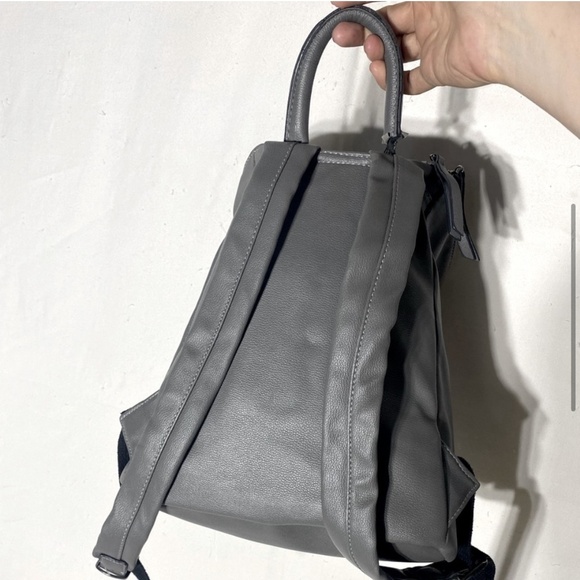 5/$25 Seven Days Grey Vegan (Faux) Leather Backpack - Picture 6 of 14